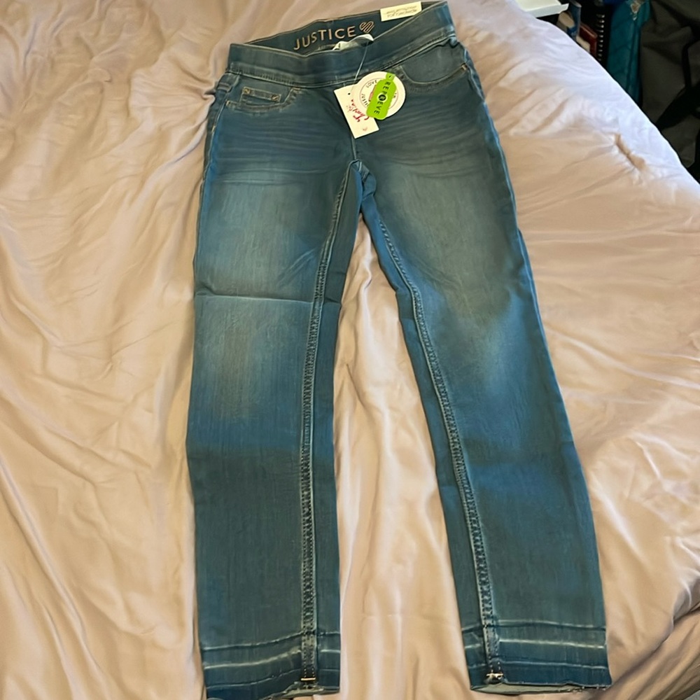 Justice NWT jeans size 10 slim